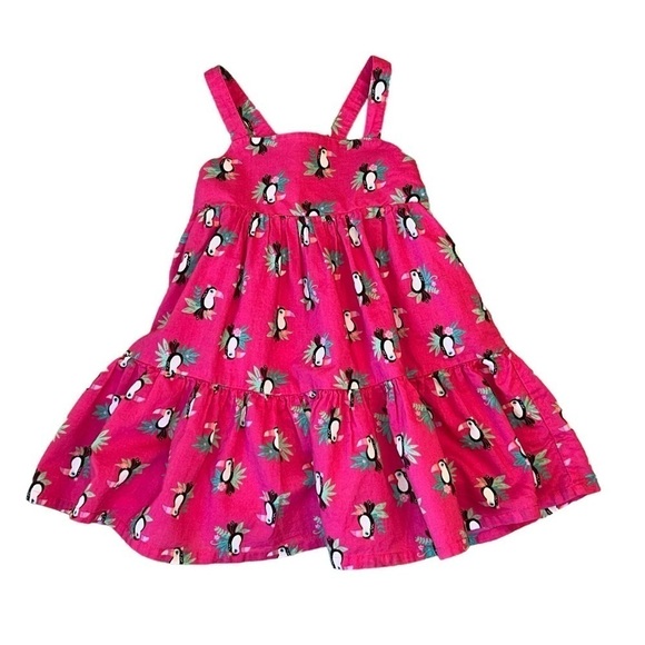Gymboree hot pink toucan dress 2T 🩷🩷🩷 - Picture 1 of 3